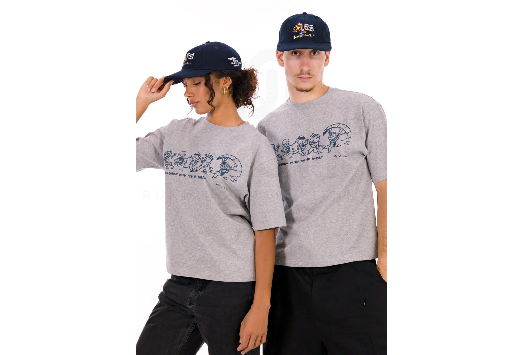 Triple Sphere Tee-shirt Supraw Gris